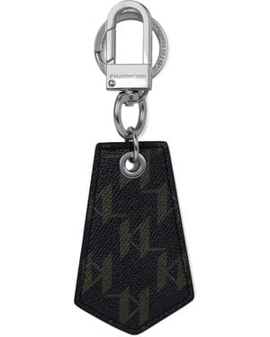 KARL LAGERFELD Monogram Keyring - White