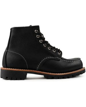 Red Wing Roughneck Combat Boots - Black