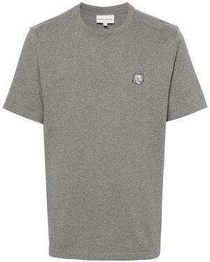 Maison Kitsuné Maison Kitsune T-Shirts And Polos - Grey