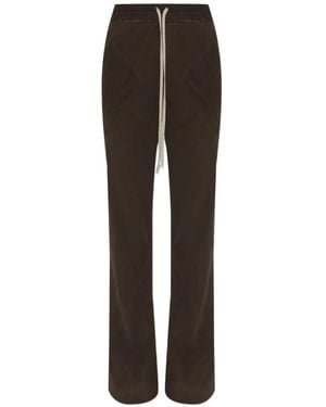 Rick Owens Drawstring Pants - Brown