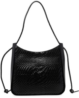 Dragon Diffusion Glendhu Woven Shoulder Bag - Black