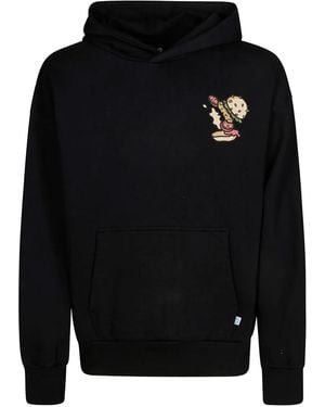 INBETWEENERS Sudadera Con Capucha Y Oso Estampado - Negro