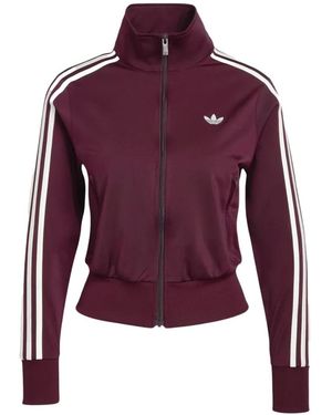 adidas Side-Stripe Track Jacket - Purple