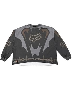 Travis Scott Camiseta Fox Racing - Gris