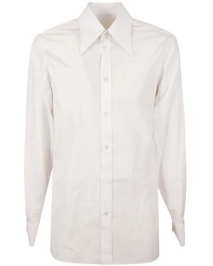 Maison Margiela Klassisches Hemd - Weiß