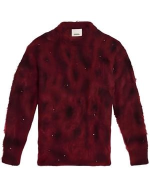 Isabel Marant Mickaella スパンコール プルオーバー - レッド