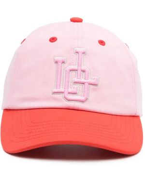 Kap Company Logo-Embroidered Cap - Pink