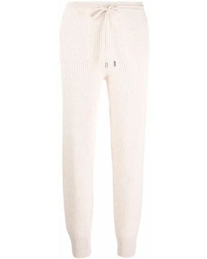 Jonathan Simkhai Pantalones De Chándal De Canalé - Blanco