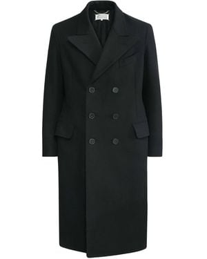 Maison Margiela ダブルコート - ブラック
