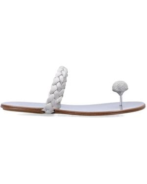 Pedro Garcia Pipa Sandals - White