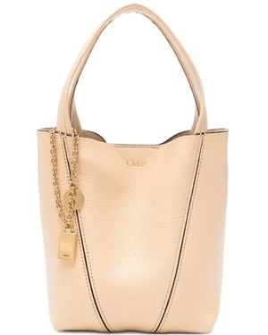 Chloé Bolso Shopper Pequeño - Blanco
