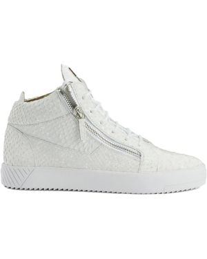 Giuseppe Zanotti Kriss Zip-Fastening Sneakers - White