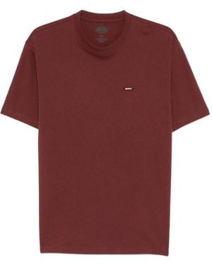 Dickies Clancy Small-Logo T-Shirt - Red