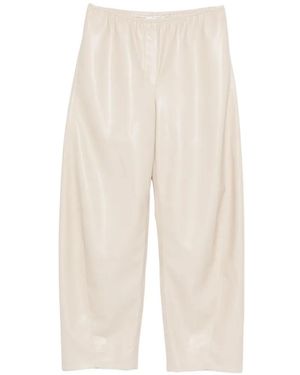 Nanushka Hose Mit Elastischem Bund - Weiß