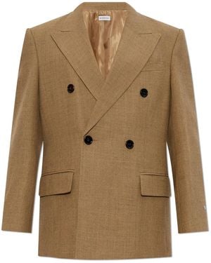 Burberry Wollen Blazer - Naturel
