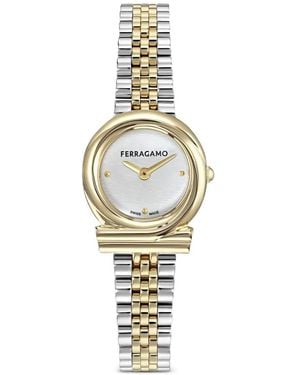 Ferragamo Gancini Twisted Armbanduhr 23Mm - Mettallic