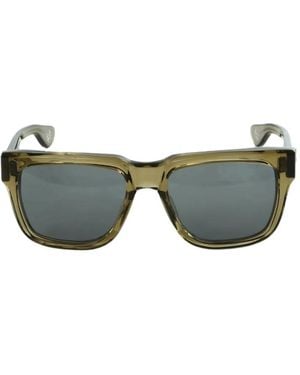Chrome Hearts Box-Officer Square-Frame Sunglasses - Grey