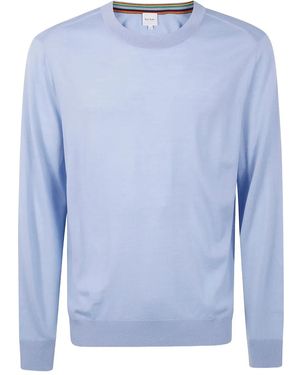Paul Smith Crew-Neck Merino Jumper - Blue