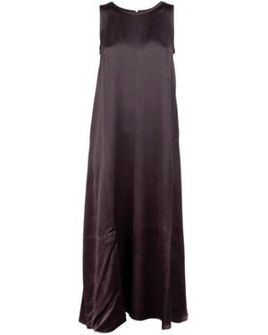 Marella Sleeveless Midi Dress - Purple
