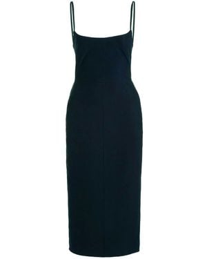 Ciao Lucia Sabina Open-Back Midi Dress - Blue