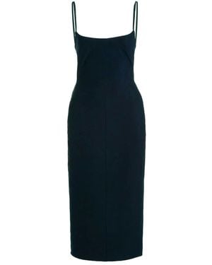 Ciao Lucia Sabina Open-Back Midi Dress - Blue
