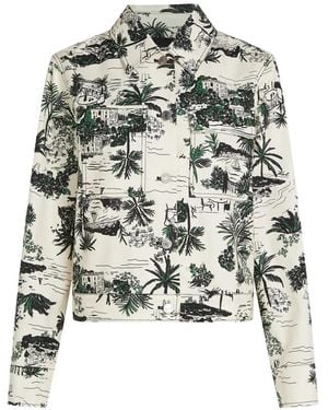 KARL LAGERFELD Printed Jacket - White