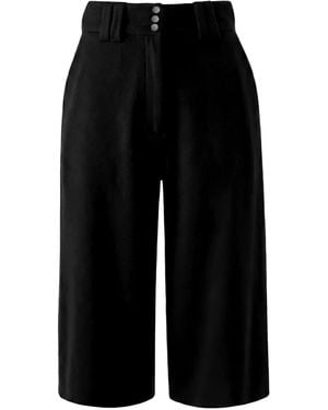 Vestiaire d'un Oiseau Libre Button-Up Trousers - Black