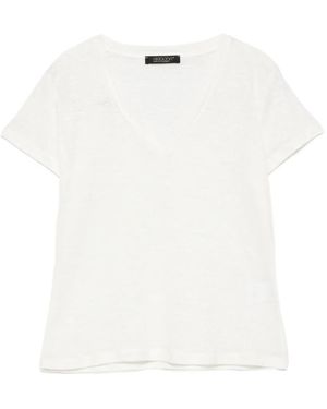 Aragona V-Neck T-Shirt - White