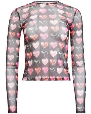 Fleur du Mal Heartbreaker Top - Pink