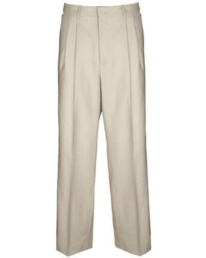 BE ABLE Pleated Trousers - White