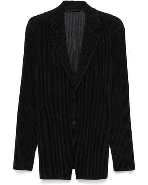 Homme Plissé Issey Miyake Plissé Blazer - Black