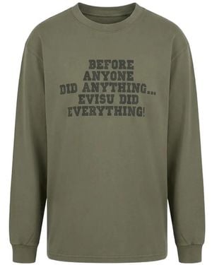 Evisu Camiseta Con Estampado Daicock - Verde