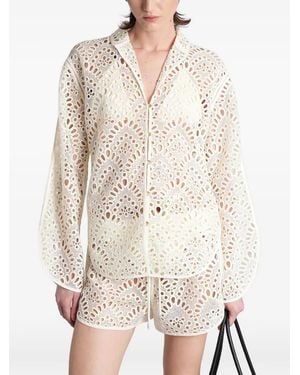 Cult Gaia Aziza Shirt - White