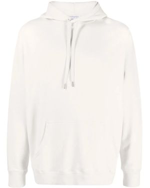 Sunspel Drawstring-Fastening Cotton Hoodie - Natural