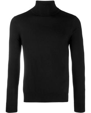 Sandro Pullover Mit Rollkragen - Schwarz