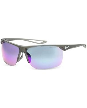 Nike Trainer Rectangular-Frame Sunglasses - White