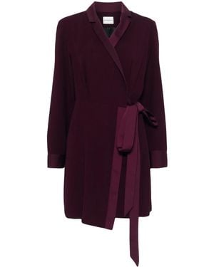 Claudie Pierlot ラップドレス - パープル