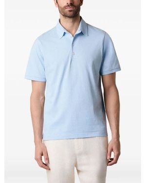 Brooks Brothers Short-Sleeve Jersey Polo Shirt - Blue