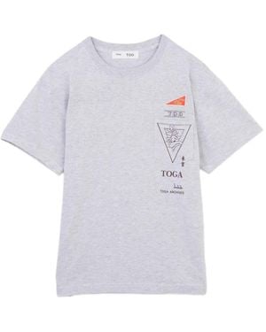 Toga T-Shirt À Imprimé Graphique - White