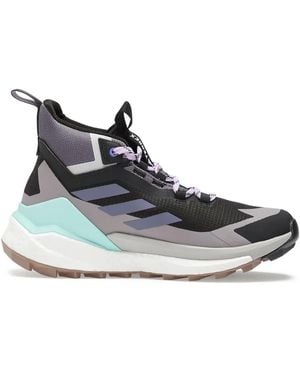 adidas Terrex Free Hiker 2.0 Gore-Tex High-Top Sneakers - Blue