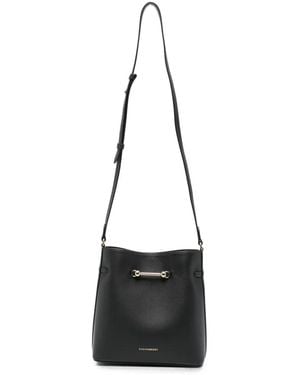 Strathberry Bolso Shopper Corda Bucket De Piel - Blanco
