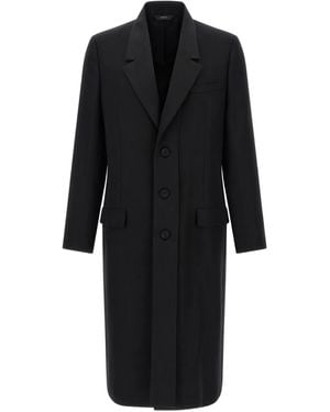 Fendi Mantel im Layering-Look - Schwarz