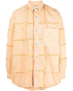 Marcelo Burlon Inside-Out Overshirt - Natural