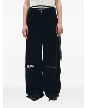 Ann Demeulemeester Vaqueros Polly - Negro
