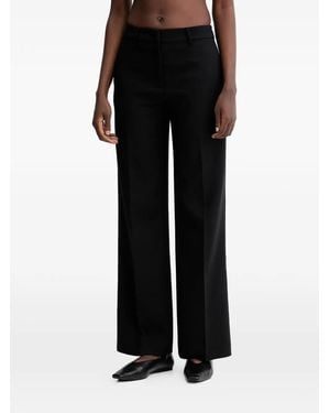 Sessun Wide-Leg Trousers - Black