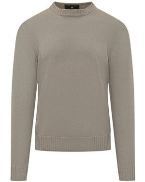 FILIPPO DE LAURENTIIS Crewneck Jumper - Grey