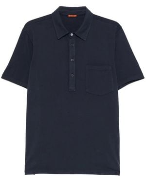 Barena Polo Boutonnée À Poche - Blue