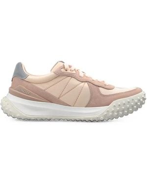 Moncler City Trek Low Top Sneakers - Pink