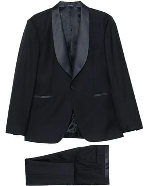 Tagliatore Shawl-Lapel Suit (Set Of Three) - Blue