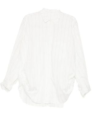 JNBY Camisa A Rayas - Blanco